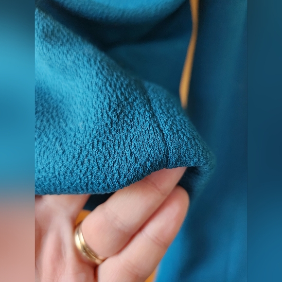 Vintage cowl neck women's blazer - Picture 6 of 7